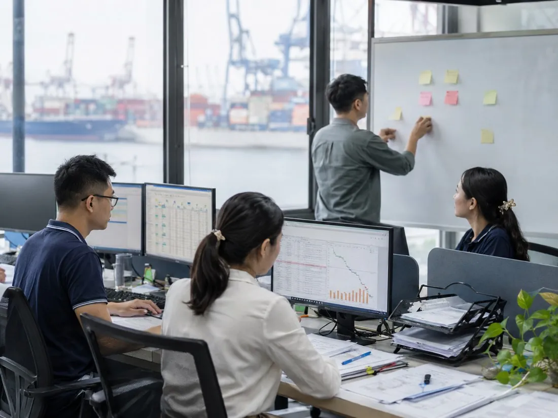 Phòng điều hành khai thác của Morning Logistics